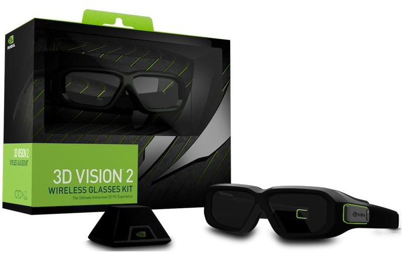 3D  Nvidia 3D Vision 2 Wireless Glasses